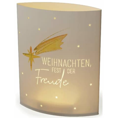 Weihnachts-Poesielicht Love Xmas - Stella, 16 x 13 x 5 cm FÜR DICH 629172