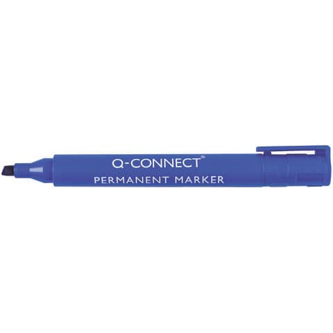 Permanentmarker, M, Keilspitze, 1,2-5mm, blau Q-CONNECT KF26043