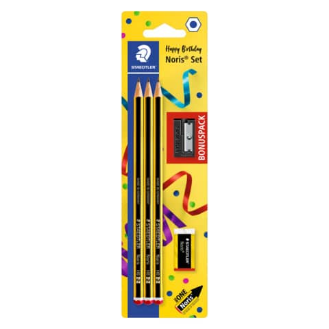 Bleistift Noris®120, HB, 3 Stück STAEDTLER 120 SBK3P1