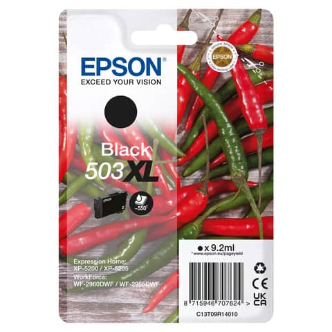 Inkjetpatrone Nr.503XL schwarz EPSON C13T09R14010