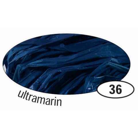 Bast Raffia matt, 50g, ultramarin FOLIA 9036