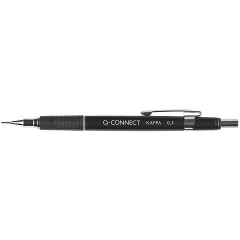 Feinminenstift Kappa, 0,3mm, schwarz Q-CONNECT KF00391