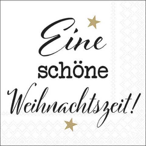 Weihnachts-Motivserviette Weihnachtszeit, 33 x 33 cm, 3-lagig AMBIENTE 33315770