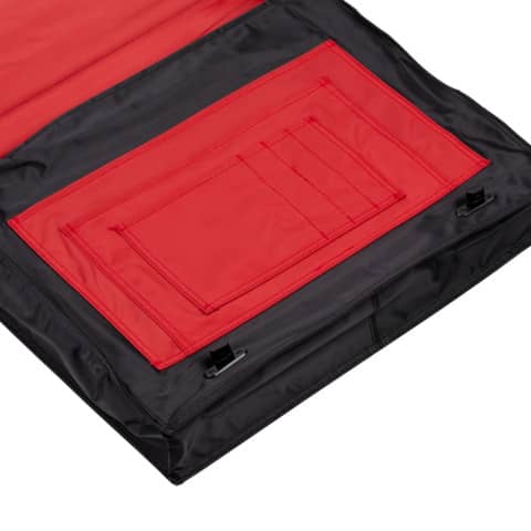 Zeichenplattentasche A4 Carry Bag, schwarz, Innenseite rot ARISTO AR7064