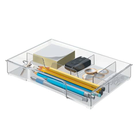 Schubladeneinsatz CUBE/PLUS/WOW CUBE, A4, Polystyrol, glasklar LEITZ 5215-00-02