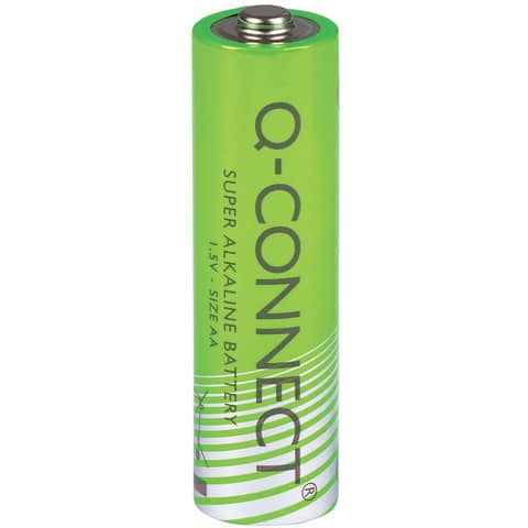 Batterie Super Alkaline, LR6/AA/Mignon, 4 Stück Q-CONNECT KF00489