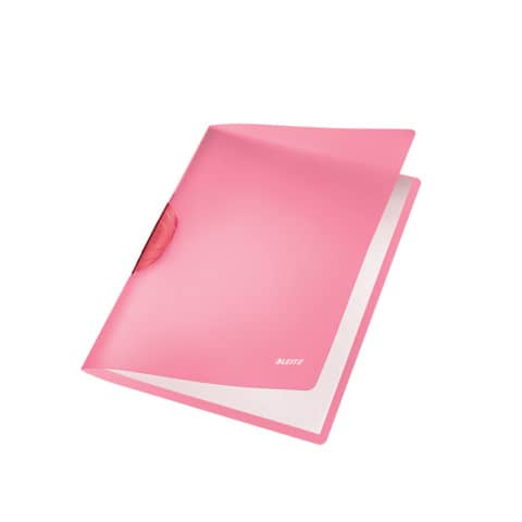 Klemmmappe ColorClip Rainbow, A4, PP, rot LEITZ 41760025