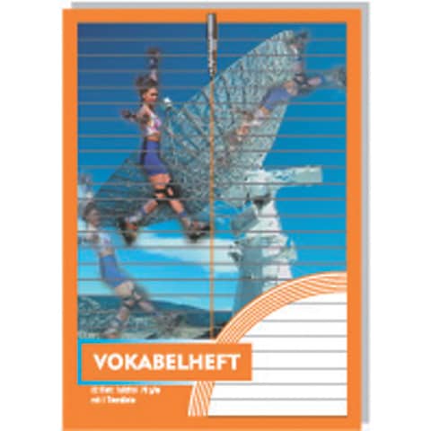 Vokabelheft, A5, 32 Blatt, 1 Trennlinie PVP 2410