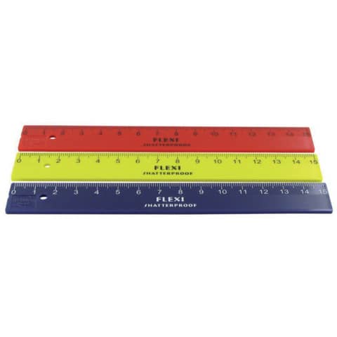 Lineal L1-Flexi, 15cm, sortiert KUM 201.01.39