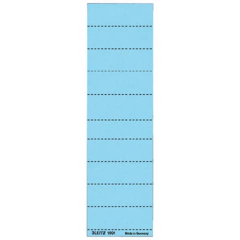 Beschriftungsschild, Karton, 100 Stück, blau LEITZ 1901-00-35