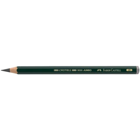 Bleistift Castell® 9000 Jumbo, 2B FABER CASTELL 119302