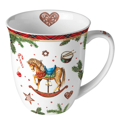 Pokal, Porzellan, Töpferei, Pferd, Säugetier