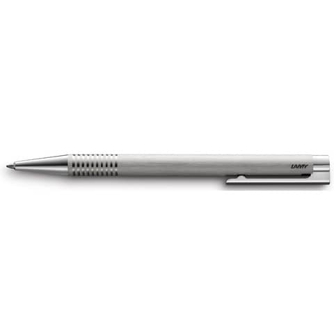 Kugelschreiber 206 logo, brushed silber LAMY 1224978