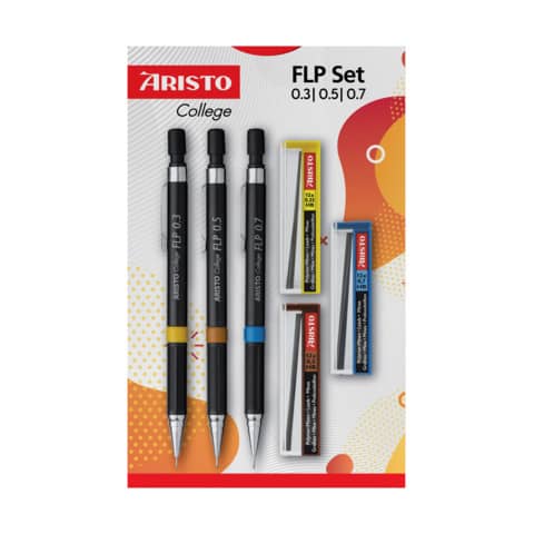 Feinminenstift FLP 3+3 Set, Stift, Minen 0.35/0.5/0.7 HB ARISTO AR23559