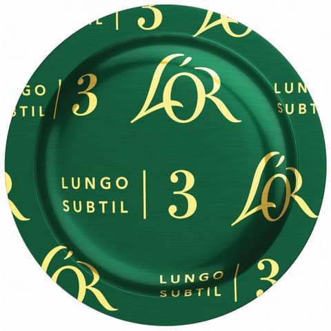 Kaffeekapseln DISCS 50ST Lungo Subtil   L`OR Intensität 3 L'OR 4029939