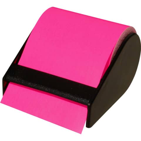 Haftnotiz Rolle im Abroller - neonpink, 60mm x 10m, nachfüllbar RNK CT1917