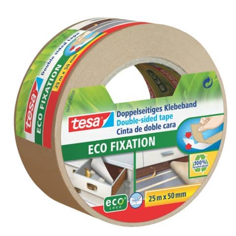 Klebeband doppelseitig Eco Fixation, 50mmx25m TESA 56452-00000