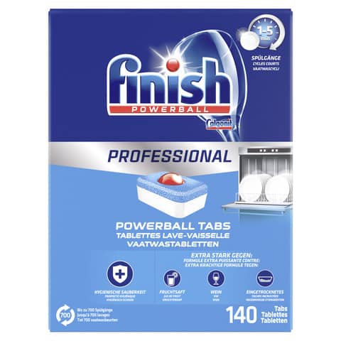 Geschirrspültabs Professional, 140 Stück FINISH 3054562