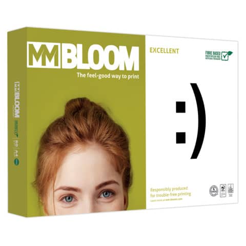 Kopierpapier Excellent, A4, 80g/m², 500 Blatt, weiß MM BLOOM 9928A80S