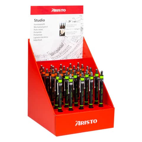 Feinminenstift Studio 30er Display 0,5 mm/0,7mm HB, sortiert ARISTO 70-VD85903