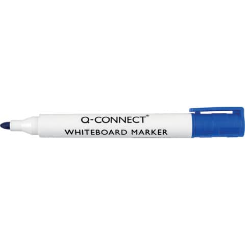 Whiteboardmarker, 1,5-3mm, Rundspitze, blau Q-CONNECT KF26036