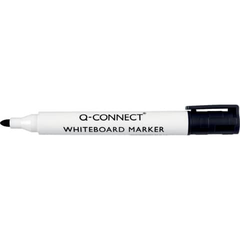 Whiteboardmarker, 2-3mm, Rundspitze, schwarz Q-CONNECT KF26035