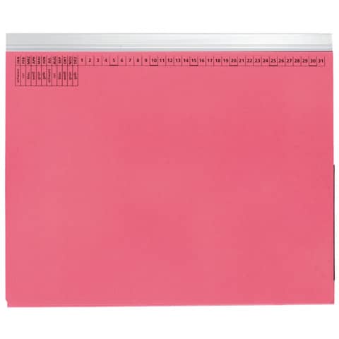 Hängehefter, Linksheftung, rot Q-CONNECT KF15774