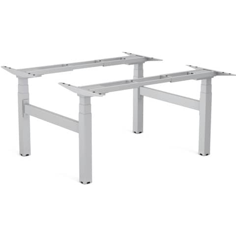 Gestell für Tischsystem Cambio, höhenverstellbar, silber FELLOWES 9696001