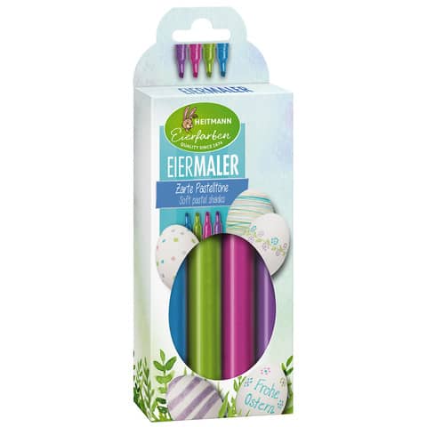 Ostereier Eiermaler, pastell sortiert HEITMANN EIERFARBEN 1024491