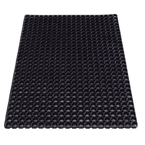 Ringgummimatte Eazycare Scrub, 80x120cm, schwarz MILTEX 31210