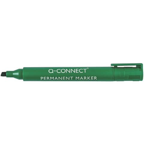 Permanentmarker, M, Keilspitze, 1,2-5mm, grün Q-CONNECT KF01774