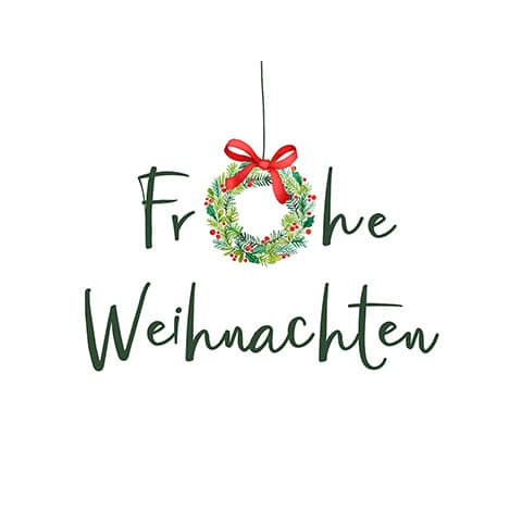 Weihnachts-Zelltuchserviette, 25x25cm, 3-lagig ATELIER 1109-24511