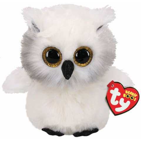 Plüschfigur Beanie Boos Eule Austin, 15cm TY 36305