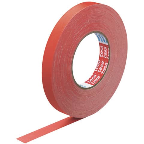 Gewebeklebeband tesaband, 50mx19mm, rot TESA 57230-00004-01