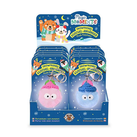 Kuschelanhänger Magic Moments Snow Friends, sortiert TRENDHAUS 966513