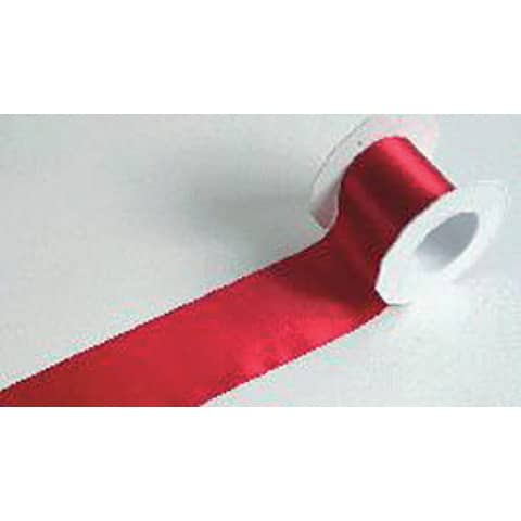 Satinband, 72mmx25m, rot  3247525-609