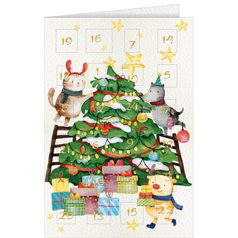 Adventskalenderkarte 21-1173 Bild