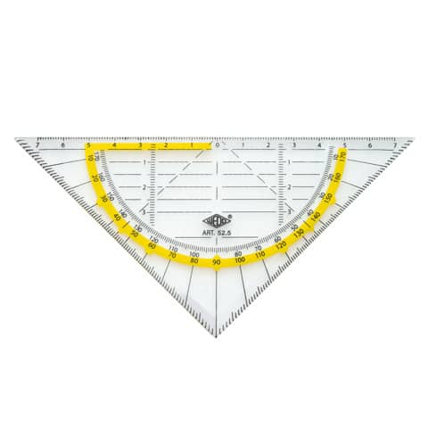 Geometriedreieck, 16cm WEDO 52 5