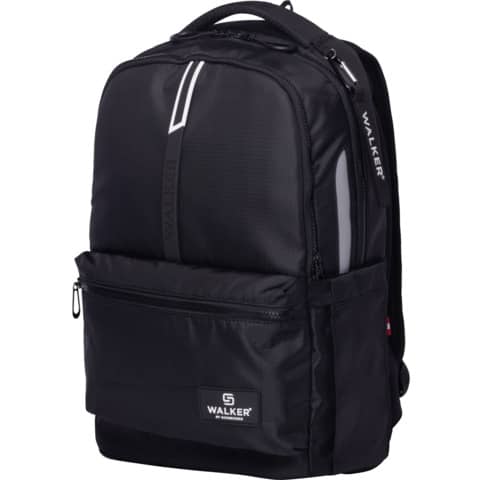 Schulrucksack Wizzard Rey, 46 x 31 x 20 cm, 30L, black WALKER 42625-080