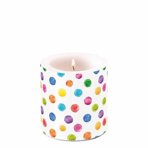 Kerze dots, 9cm AMBIENTE 19219315