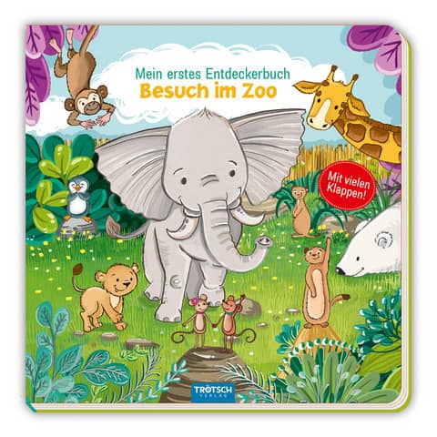 Bilderbuch Entdeckerbuch Zoo, 18 x 18 cm TRÖTSCH 20300