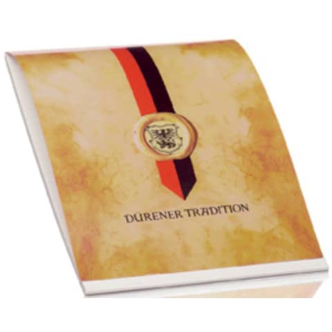 Briefblock, A4, 90g/m², 50 Blatt, weiß satiniert RÖSSLER 20020401