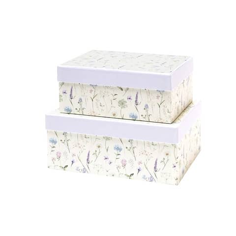 Geschenkkarton Valerie - rechteckig, 2-teilig RÖSSLER 13491560000