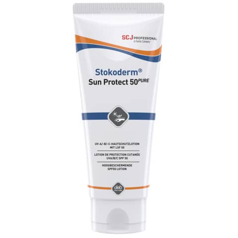 Sonnencreme Sun Protect 50 Pure weiß STOKODERM SPC100ML