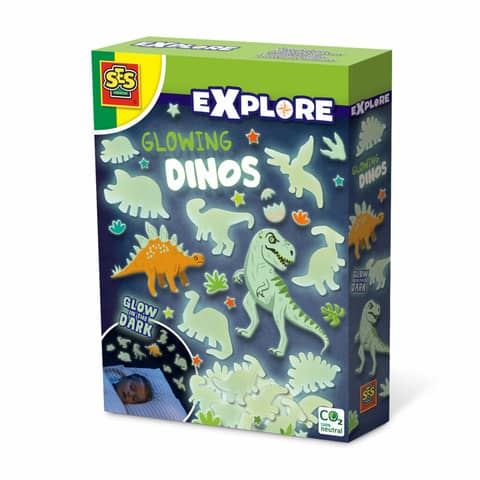 Leuchtsticker Dinos SES Creative 25127