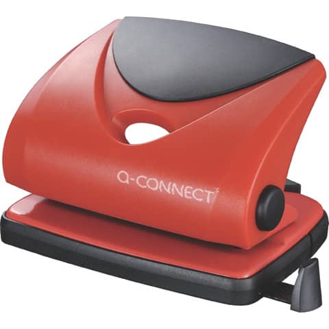 Locher, 20 Blatt, rot Q-CONNECT KF02156