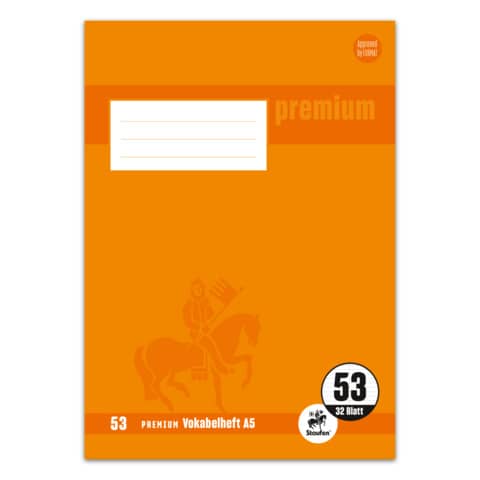 Vokabelheft Academy, A5, 90g/m², 32 Blatt STAUFEN PREMIUM 734010253