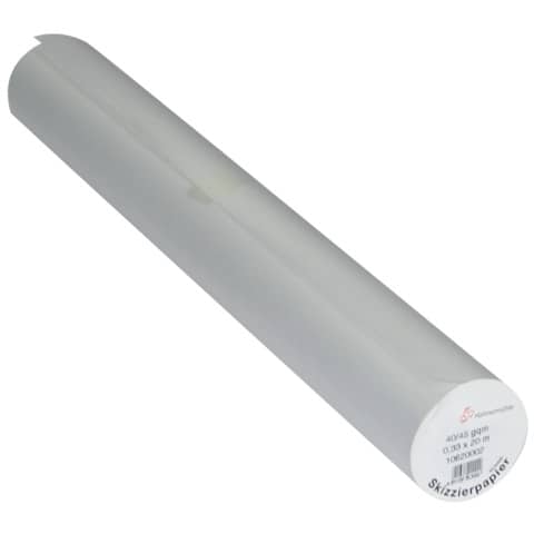 Transparentskizzenrolle, 0,33x20m, 40/45g/m² HAHNEMÜHLE 10620002