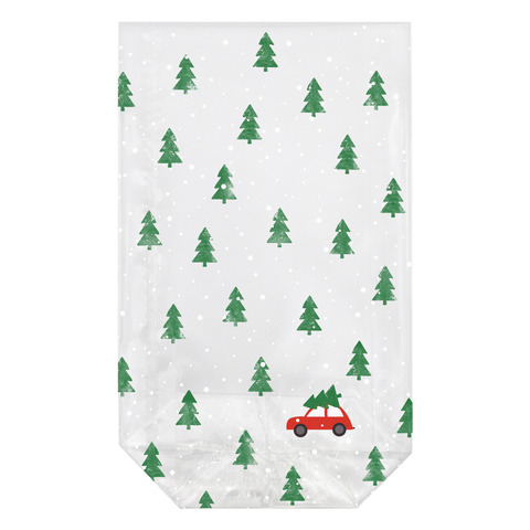 Weihnachts-Bodensack Little Red Car, 11,5x19cm, 10 Stück BRAUN+COMPANY 4761-0075