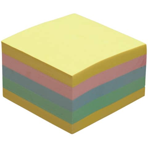 Haftnotizblock, 76 x 76 mm, 450 Blatt, sortiert DONAU 7589001S-99